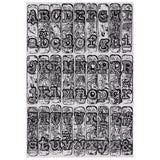 Sizzix 3D Texture Fades by Tim Holtz A5 Typewriter Large (666885)