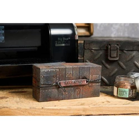 Sizzix 3D Texture Fades by Tim Holtz A5 Foundry Large (666887)