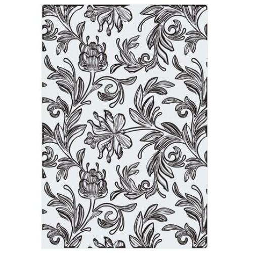 Sizzix 3D Texture Fades by Tim Holtz A5 Botanical Large (666888)