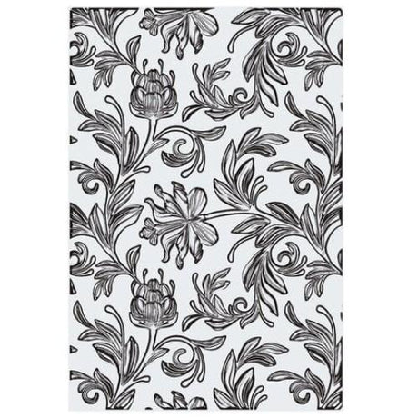 Sizzix 3D Texture Fades by Tim Holtz A5 Botanical Large (666888)
