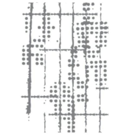 Sizzix Multi-Level Embossing Folder by Seth Apter Dot Matrix (666904)