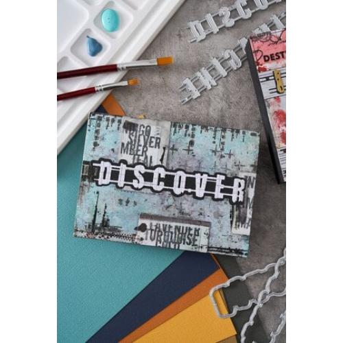Sizzix Thinlits Die by Seth Apter Word Wafers #1 (28pcs) (666905)