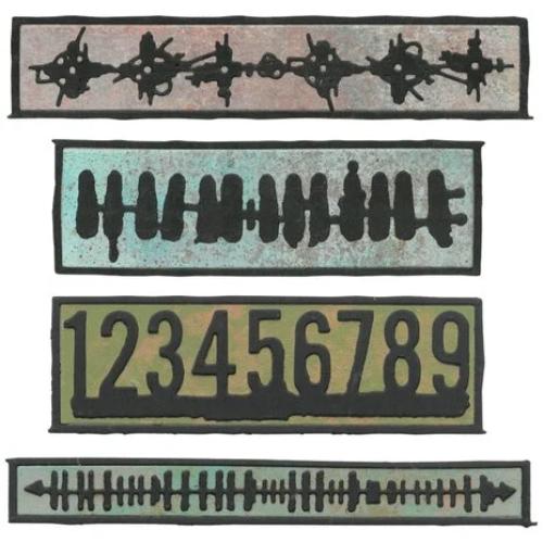 Sizzix Thinlits Die by Seth Apter Borderlines (7pcs) (666906)