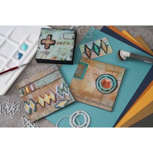 Sizzix Thinlits Die by Seth Apter Roundabouts (9pcs) (666907)