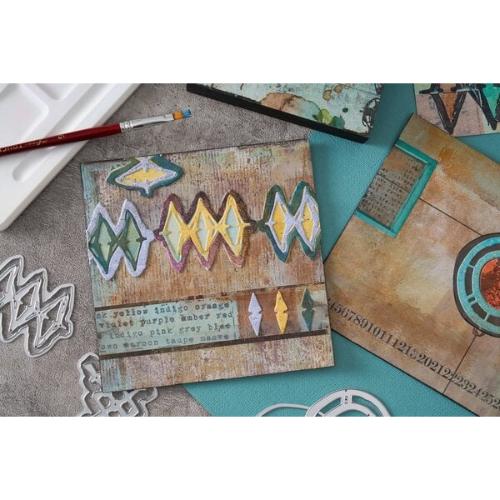 Sizzix Thinlits Die by Seth Apter Roundabouts (9pcs) (666907)