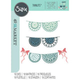 Sizzix Thinlits Die by 49 and Market Doily Banner (18pcs) (666947)