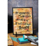 Sizzix 3D Texture Fades by Tim Holtz A5 Brickwork (666958)