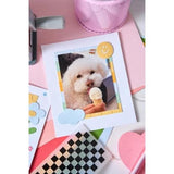 Sizzix 2D Mini Embossing Folder by Letters by Shells Checkered Pattern (666968)
