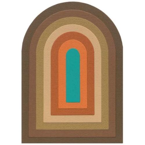 Sizzix Framelits by Eileen Hull Tunnel Arches (7pcs) (666980)