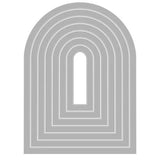 Sizzix Framelits by Eileen Hull Tunnel Arches (7pcs) (666980)