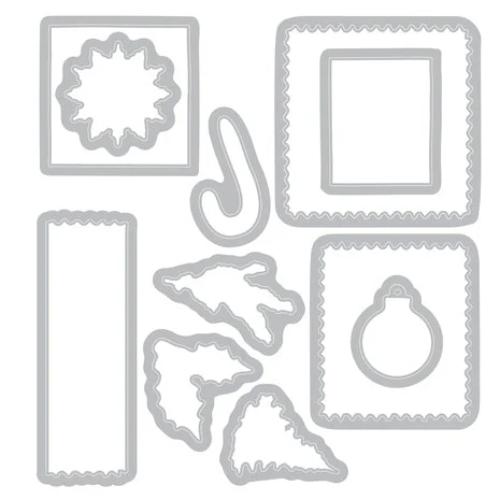 Sizzix Framelits Die w/Stamps by 49 and Market Special Delivery (11+27pcs) (667009)