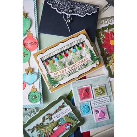 Sizzix Clear Stamps by 49 and Market Candy Stripes (2pcs) (667010)