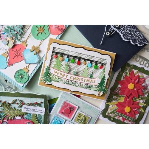 Sizzix Clear Stamps by 49 and Market Tartan (2pcs) (667011)