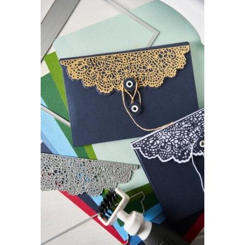 Sizzix Thinlits Die by 49 and Market Laced Folio (10pcs) (667014)