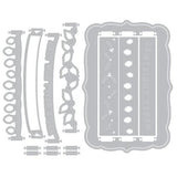 Sizzix Thinlits Die by 49 and Market Snap and Swap Merry Christmas (15pcs) (667016)