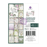 Prima Marketing Serene Petals 3x4 Inch Journaling Cards (671211)