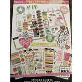 The Happy Planner Sticker Sheets - Watercolor
