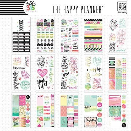 The Happy Planner Sticker Sheets - Watercolor