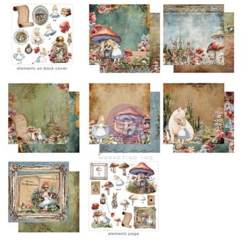 Prima Marketing Return To Wonderland 6x6 Inch Paper Pad (675639)