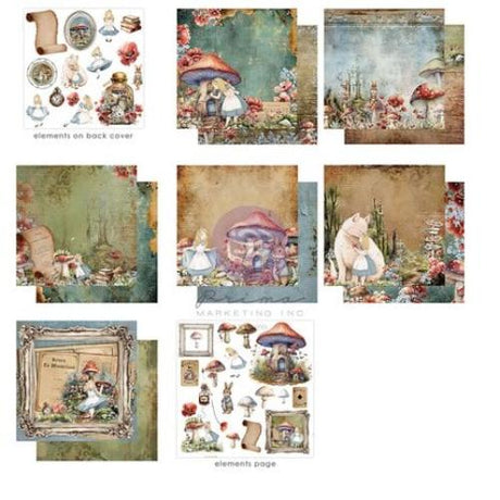 Prima Marketing Return To Wonderland 6x6 Inch Paper Pad (675639)