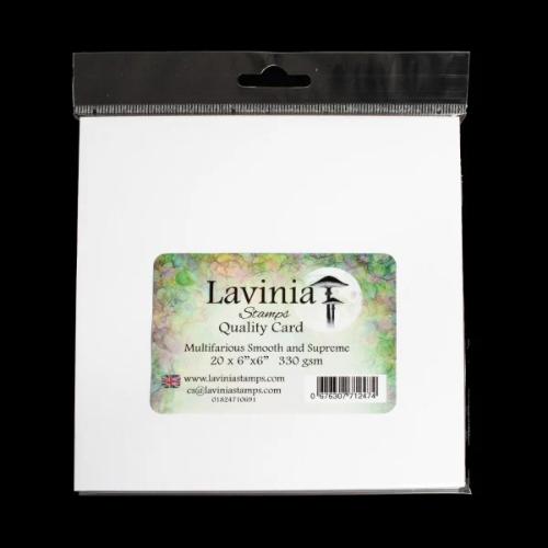 Lavinia Stamps - Multifarious Card - 6x6" White