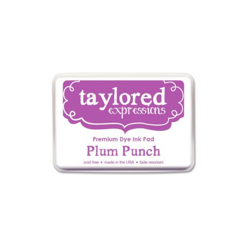 Taylored Expressions Premium Ink - Full Ink Pads - Plum Punch