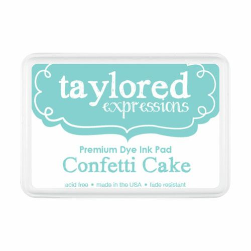 Taylored Expressions Premium Ink - Full Ink Pads - Confetti Cake