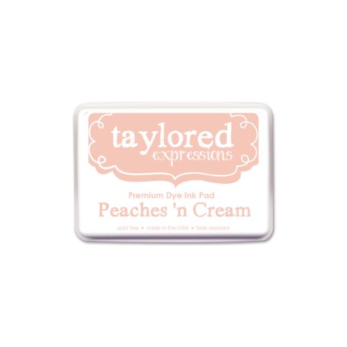 Taylored Expressions Premium Ink - Full Ink Pads - Peaches 'n Cream