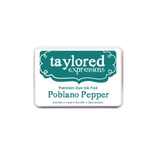 Taylored Expressions Premium Ink - Full Ink Pads - Poblano Pepper