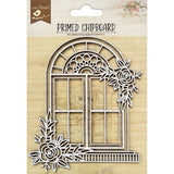 Little Birdie Laser Cut Primed Chipboard 1/Pkg-Arch Garden Window