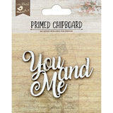 Little Birdie Laser Cut Primed Chipboard 1/Pkg-You & Me