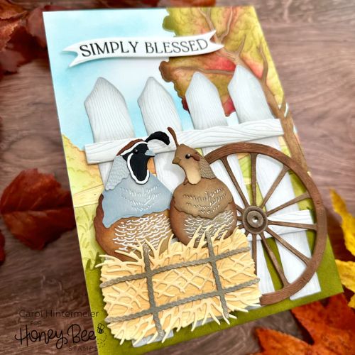 Honey Bee Stamps - Lovely Layers: Farm Cart - Honey Cuts - Postage as per Actual