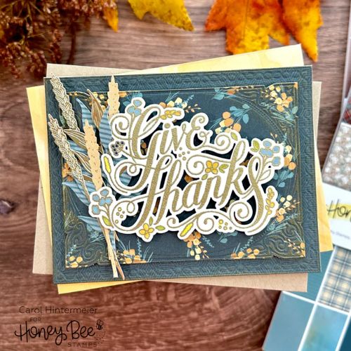 Honey Bee Stamps - Fancy Fall Layering Frames - Honey Cuts - Postage as per Actual