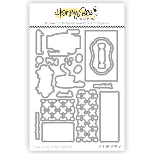 Honey Bee Stamps - Vintage Gift Card Box Add-On - Fall Treats - Honey Cuts