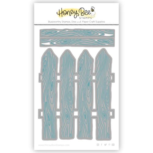 Honey Bee Stamps - Lovely Layers: Barn Wood Fence - Honey Cuts