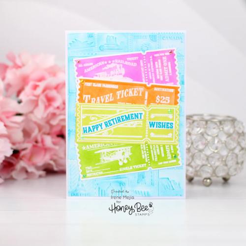 Honey Bee Stamps - Ticket To Ride - Honey Cut