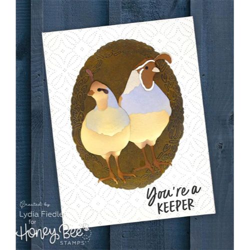 Honey Bee Stamps - Lovely Layers: Quails - Honey Cuts