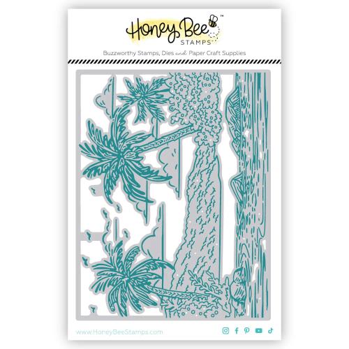 Honey Bee Stamps - Palm Beach Cover Plate - Honey Cut