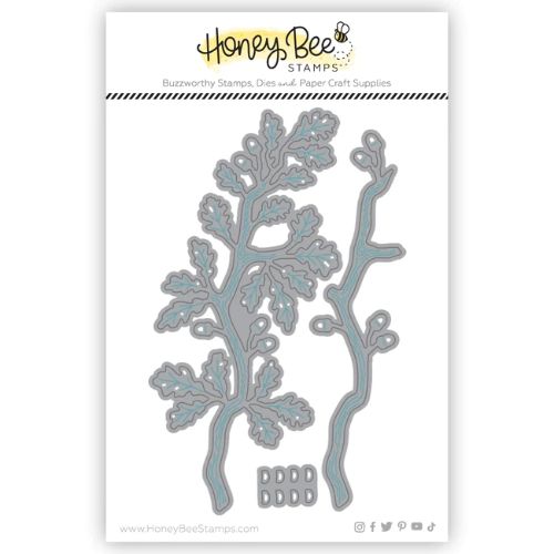 Honey Bee Stamps - Lovely Layers: Oak Branch - Honey Cuts