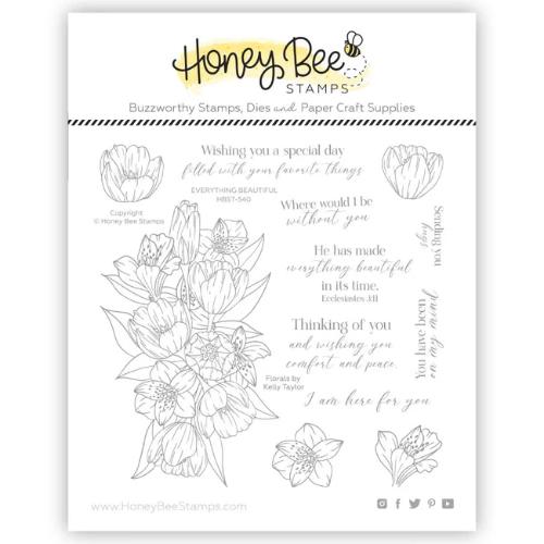 Honey Bee Stamps - Everything Beautiful 6x6 Stamp Set