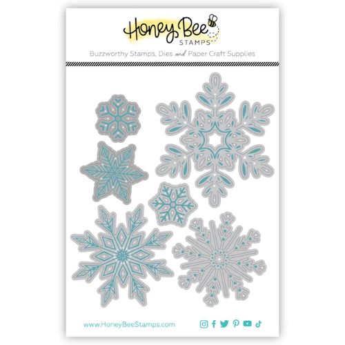 Honey Bee Stamps - Lovely Layers: Large Snowflakes - Honey Cuts