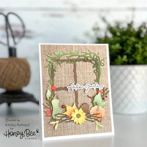 Honey Bee Stamps - Lovely Layers: Seasonal Frame - Honey Cuts