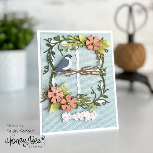 Honey Bee Stamps - Lovely Layers: Seasonal Frame - Honey Cuts