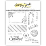 Honey Bee Stamps - Holiday Treats Vintage Gift Card Box Add-On 6x6 Stamp Set