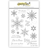 Honey Bee Stamps - Let It Snow - 6x8 Stamp Set