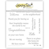 Honey Bee Stamps - Welcome Home 4x4 Stamp Set