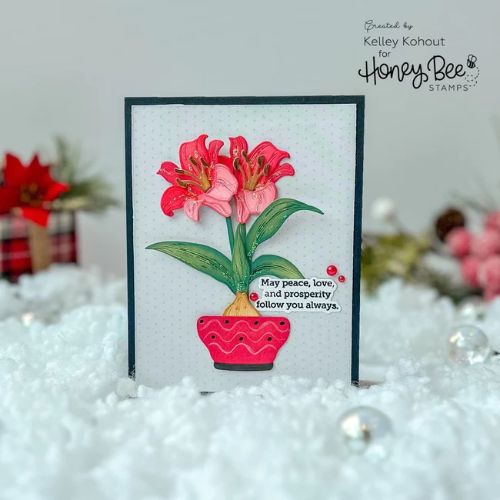 Honey Bee Stamps - Lovely Layers: Amaryllis - Honey Cuts