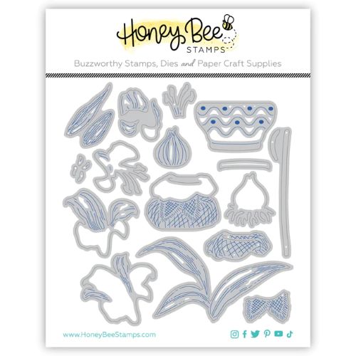 Honey Bee Stamps - Lovely Layers: Amaryllis - Honey Cuts