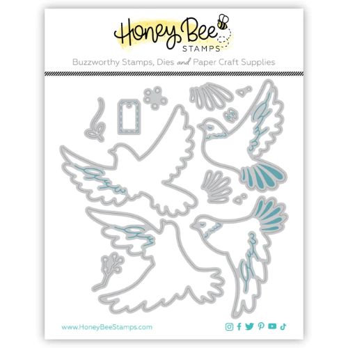 Honey Bee Stamps - Lovely Layers: Doves - Honey Cuts