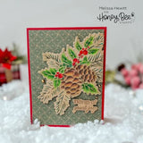 Honey Bee Stamps - Holiday Wishes Paper Pad 6x8.5 - 24 Double Sided Sheets